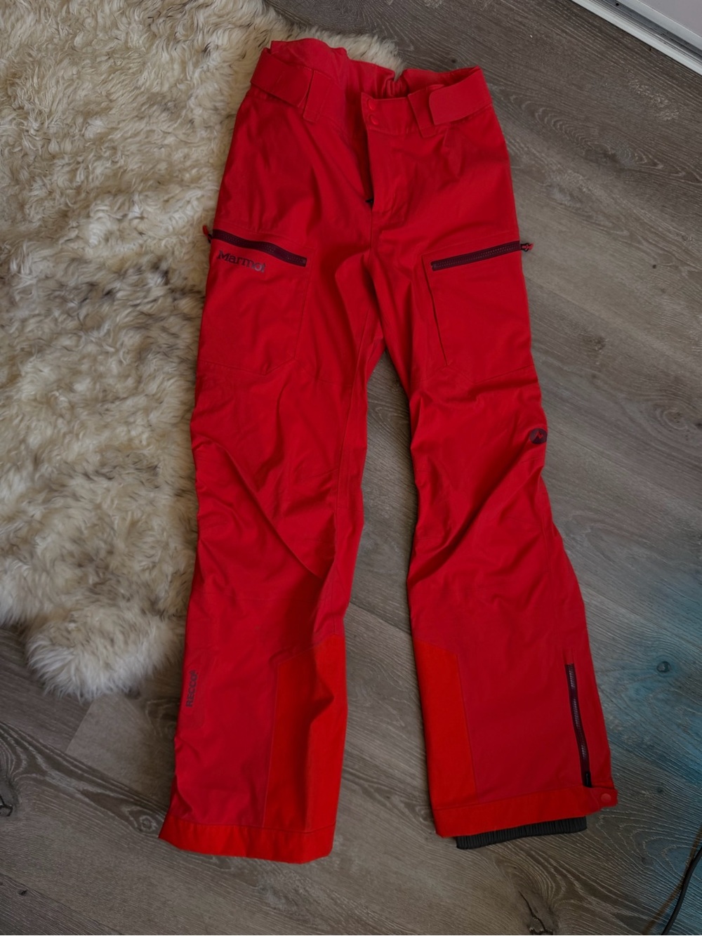 Marmot Bright Red Ski Snow Pants